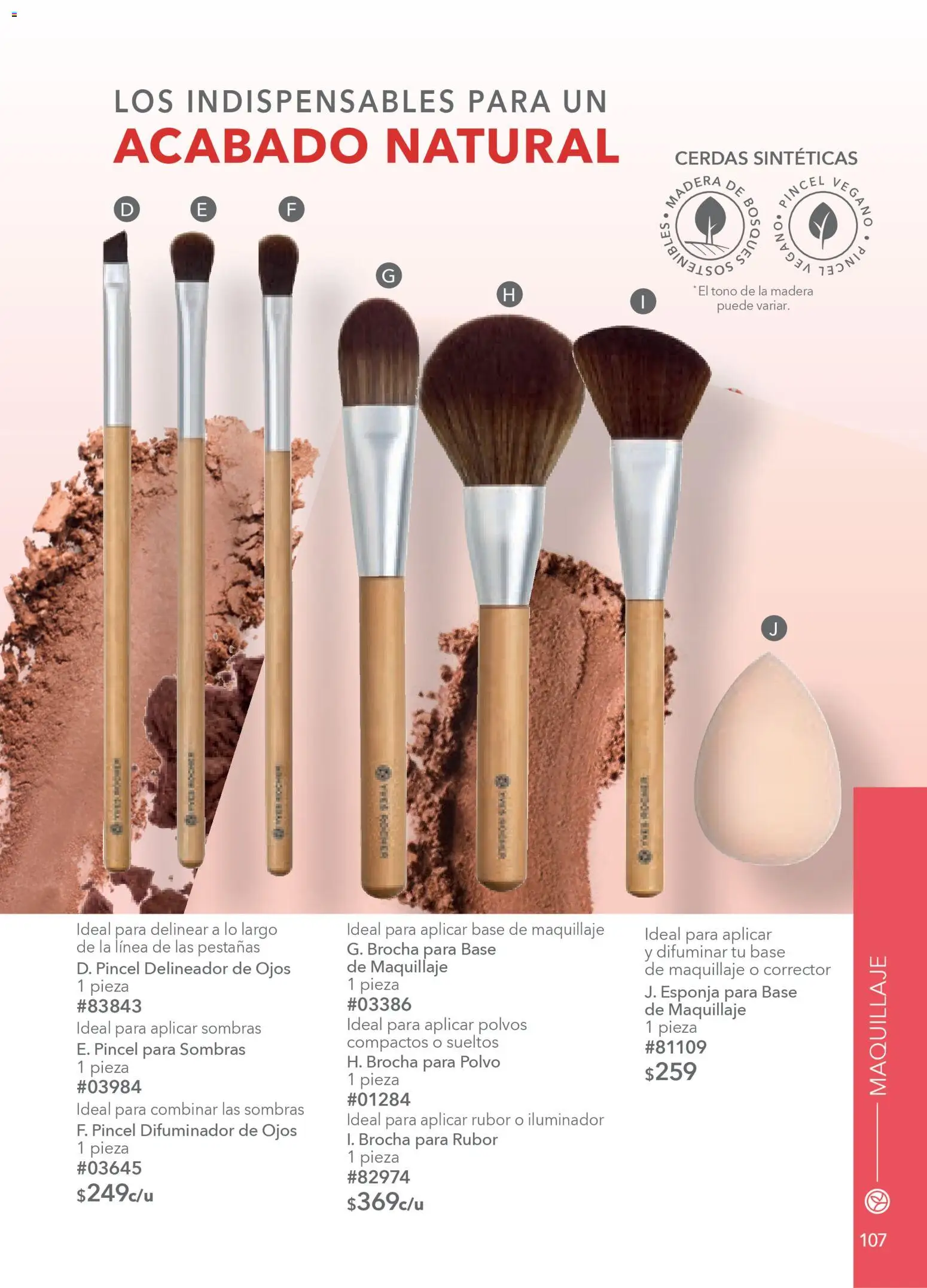 Nuevas ofertas de Yves Rocher válidas en toda la República Mexicana desde el 03.03.2026. ¡Encuentra las mejores ofertas en Yves Rocher campaña 4 2026! | Página: 109 | Productos: Brocha para base, Esponja, Corrector, Rubor