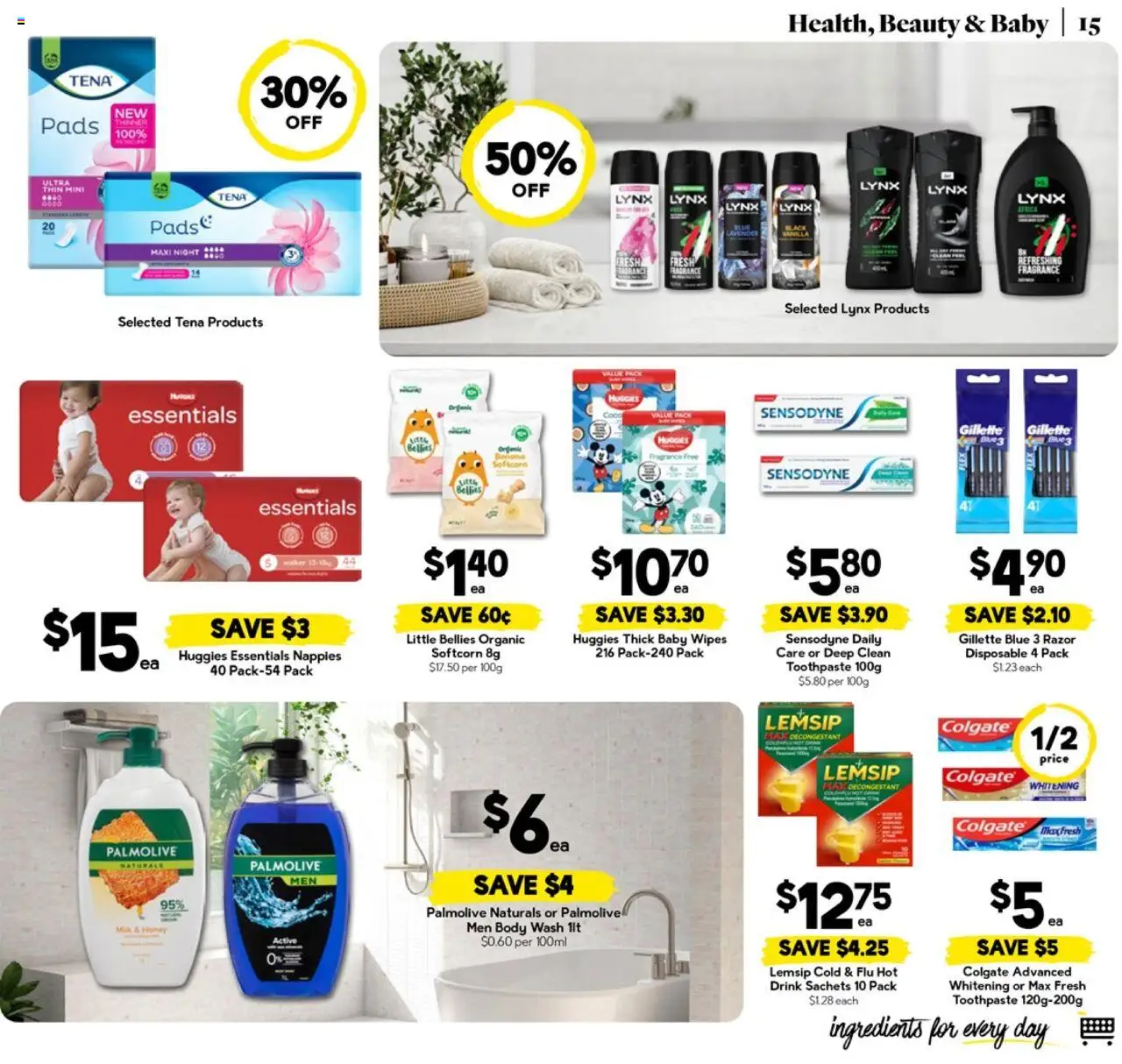 Drakes catalogue - valid from 02.07.2025 | Page: 15 | Products: Fragrance, Milk, Honey, Nappies
