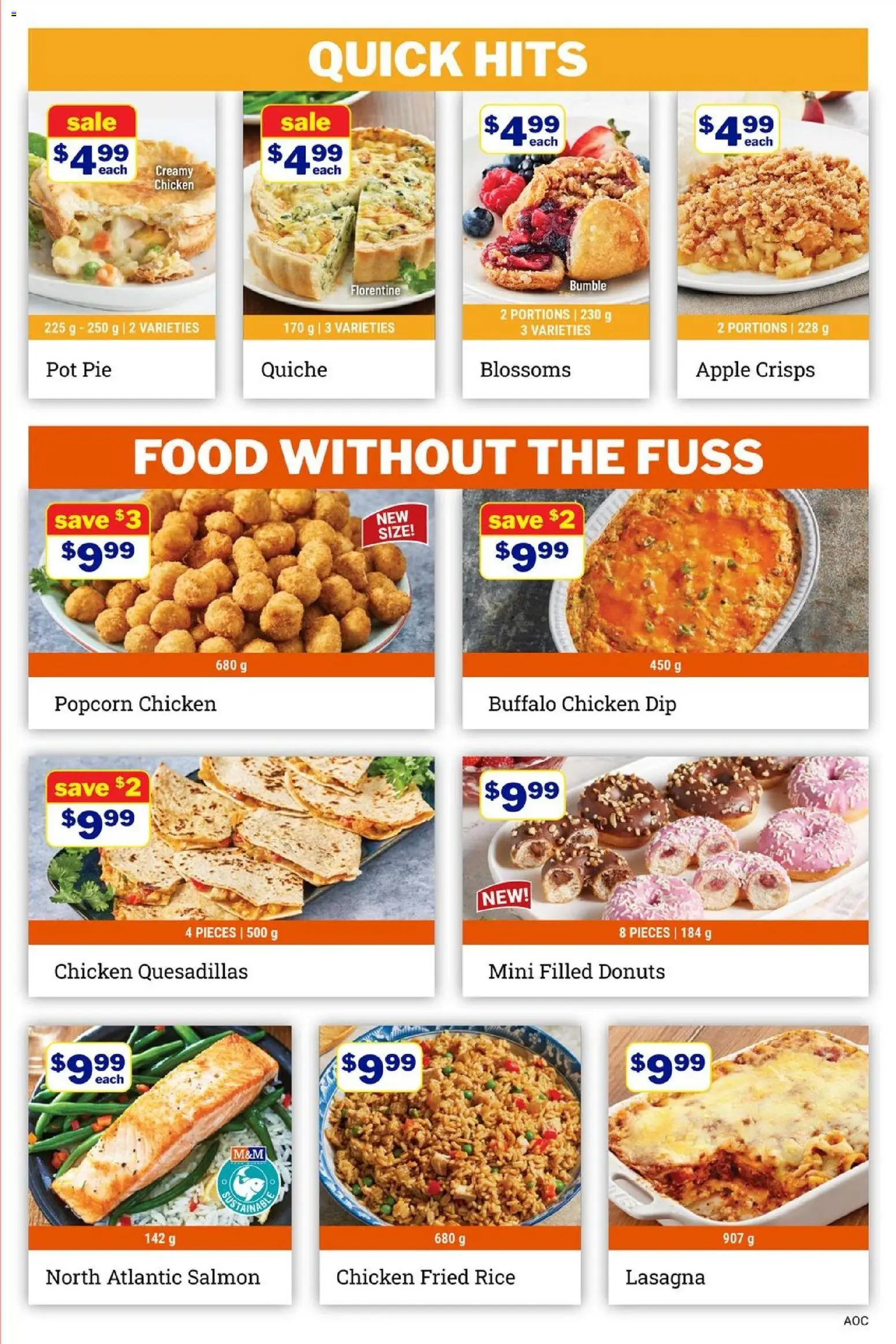 M&M Food Market flyer valid from 30.10.2025 | Page: 4 | Products: Rice, Chicken