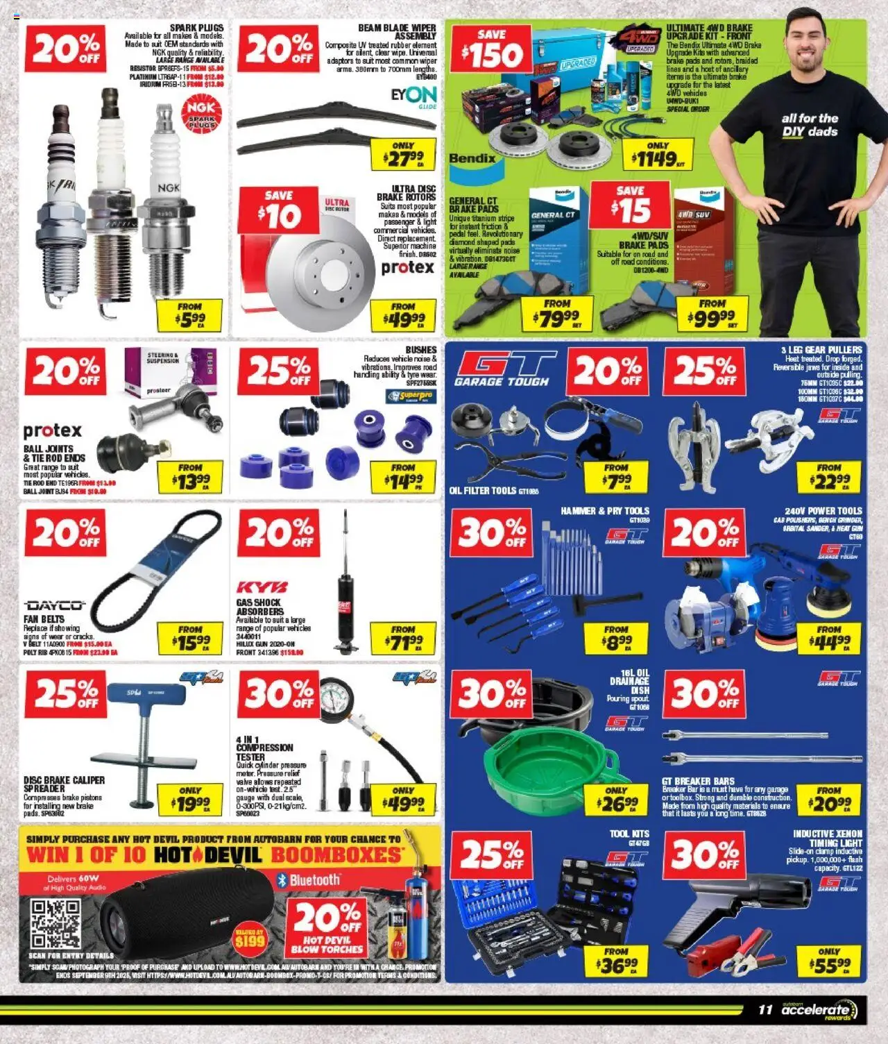 Autobarn catalogue - valid from 13.08.2025 | Page: 11 | Products: Oil, Tie, Audio, Fan