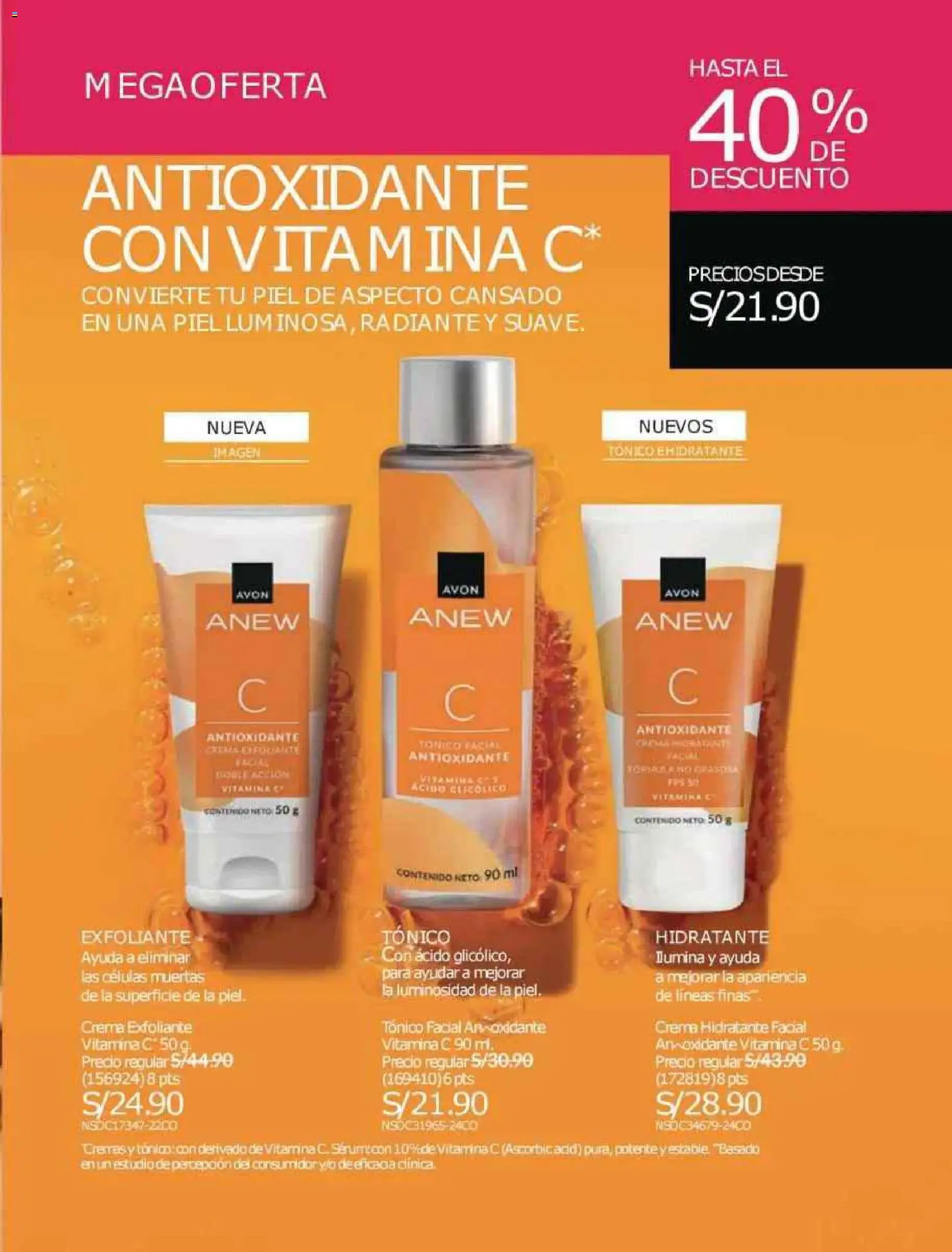 Catálogo Avon válido desde 12.10.2025 | Página: 238 | Productos: Exfoliante, Crema