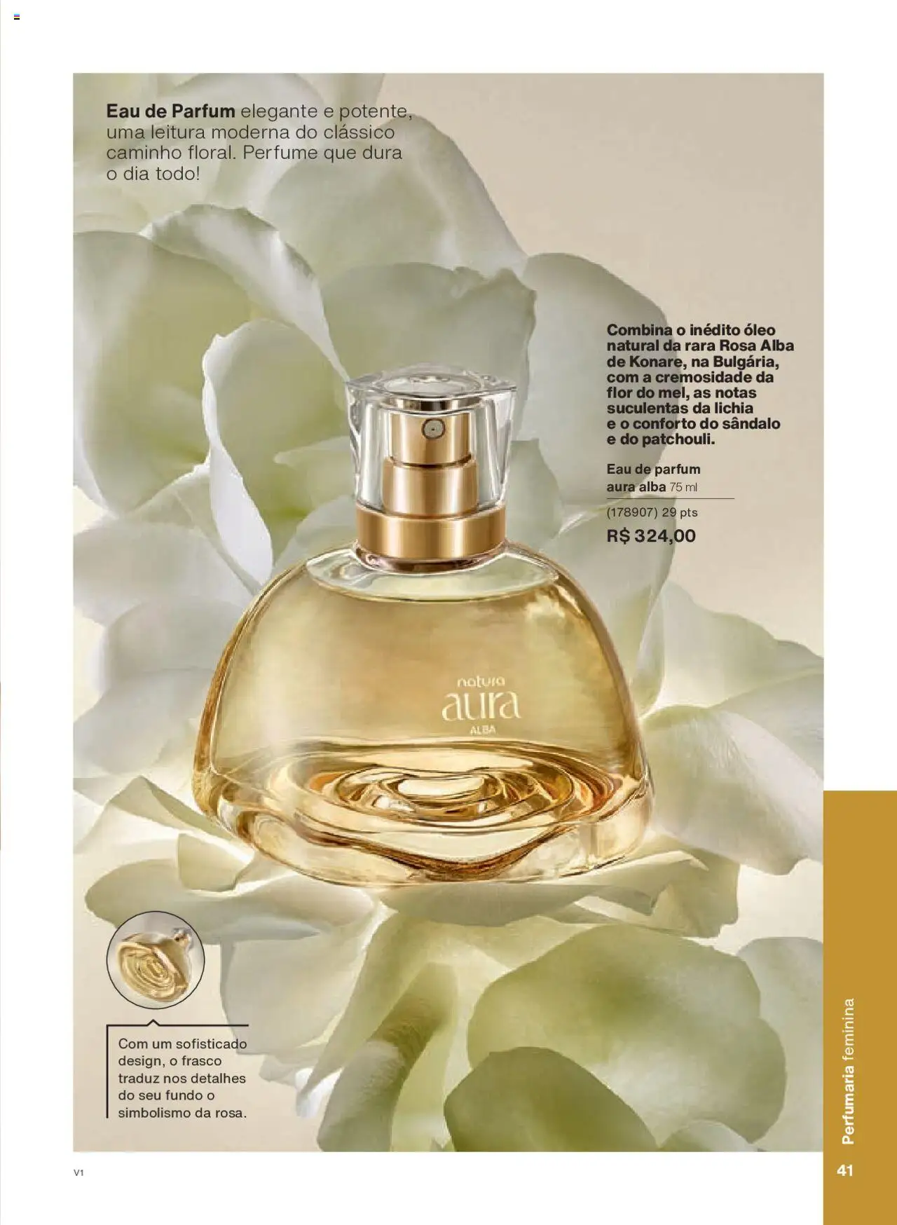 Natura Folheto - válido de 18.08.2025 | Página: 41 | Produtos: Lichia, Perfume, Óleo