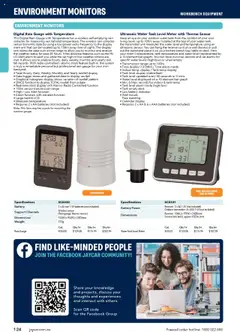 Preview of Jaycar Engineering & Scientific Catalogue 2025/2026  - valid from 09.07.2025 | Page: 124