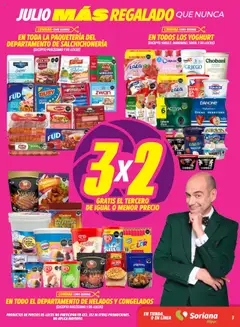 Nuevas ofertas de Soriana válidas en toda la República Mexicana desde el 11.07.2025. ¡Encuentra las mejores ofertas en Soriana - Julio Regalado Híper Nacional! | Página: 4 | Productos: Pollo, Fresa, Manzana, Jamón
