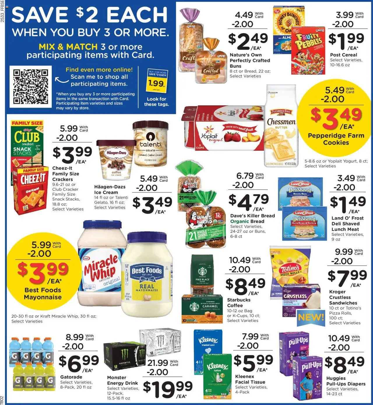 Fry's Food Weekly Ad - valid from 17.09.2025 | Page: 4 | Products: Coffee, Pizza, Cream, Oven