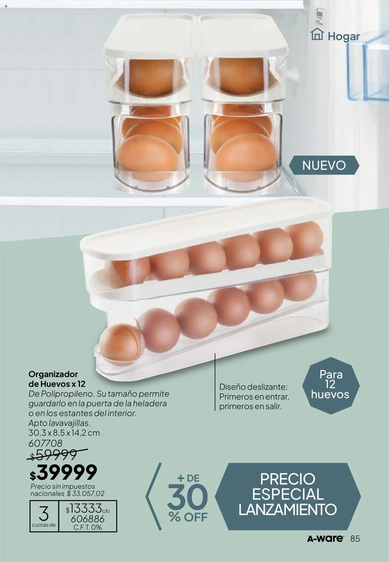Tupperware Folleto de Campaña 2/2026 │ válido desde el 18.12.2025 | Página: 86 | Productos: Organizador, Estantes, Heladera, Huevos