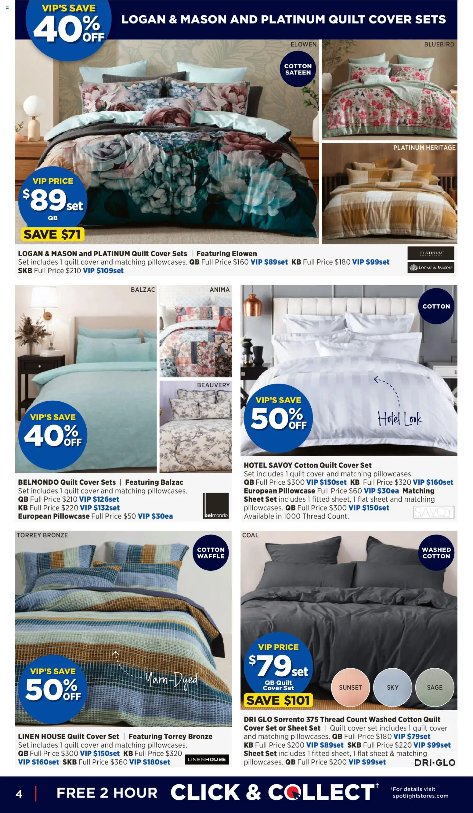 Spotlight catalogue - valid from 18.03.2026 | Page: 4 | Products: Linen