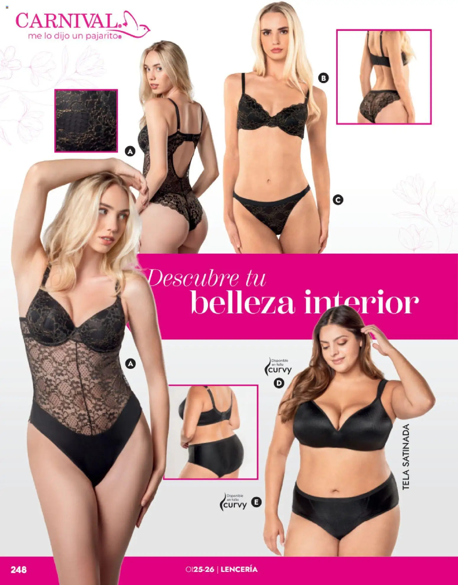 Nuevas ofertas de Andrea válidas en toda la República Mexicana desde el 26.11.2025. ¡Encuentra las mejores ofertas en Andrea catálogo Lancería, Vestir Interior otoño 2025! | Página: 84 | Productos: Lenceria