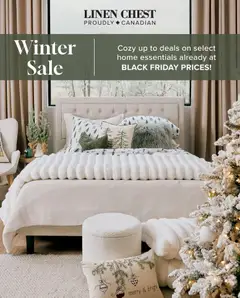 Preview of Linen Chest weekly flyer from shop Linen Chest valid from 22.10.2025