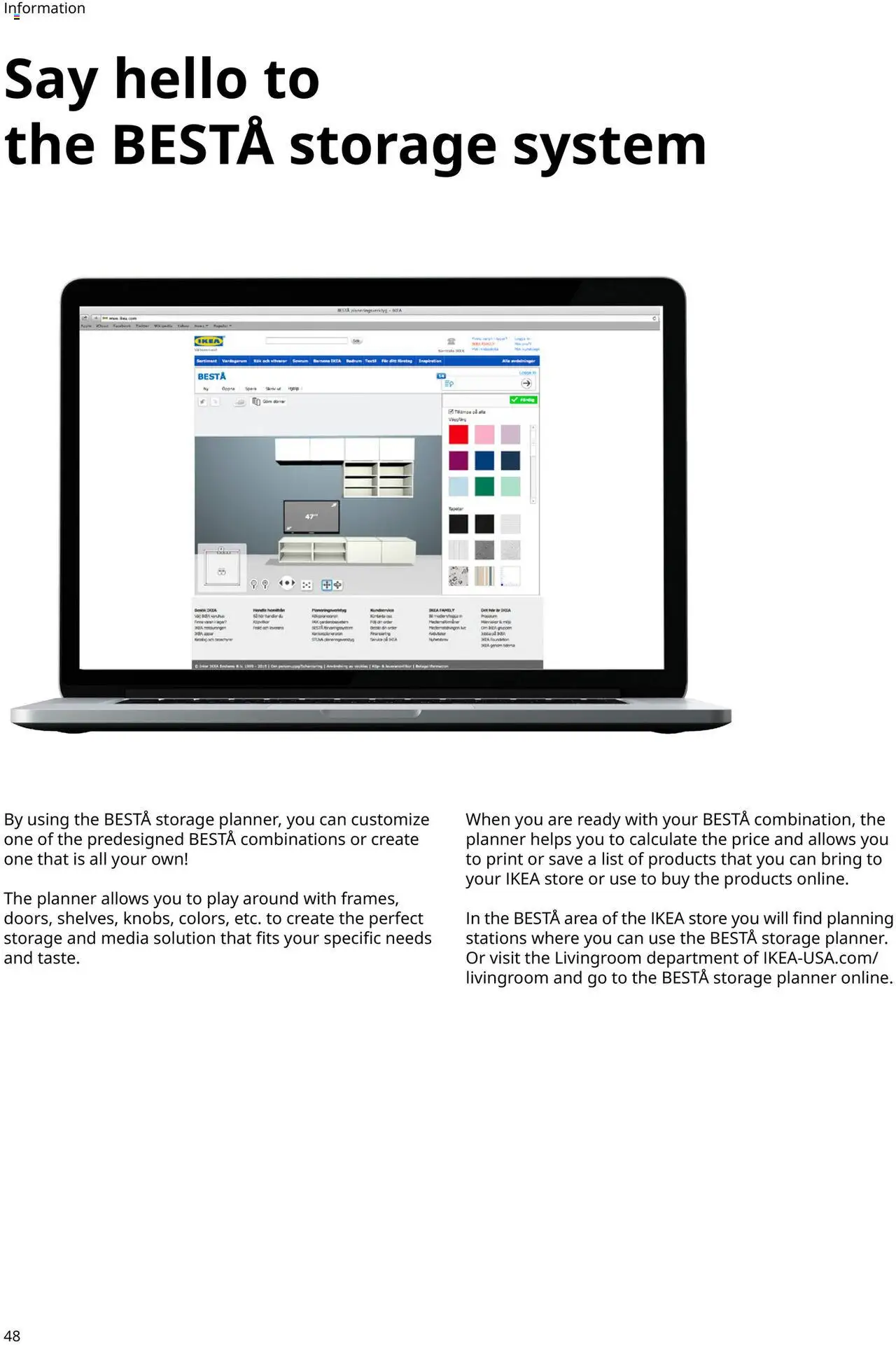 IKEA BESTÅ Buying Guide - valid from 01.01.2025 | Page: 46 | Products: Fan