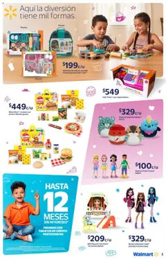 Vista previa de Walmart - Folleto Diversión tan grande como su imaginación, nuevo folleto de la tienda, válido en México a partir del 14.10.2025 | Página: 3 | Productos: Pizza, Caja, Canasta