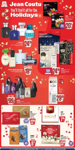 Preview of Jean Coutu - Christmas flyer from shop Jean Coutu valid from 30.10.2025