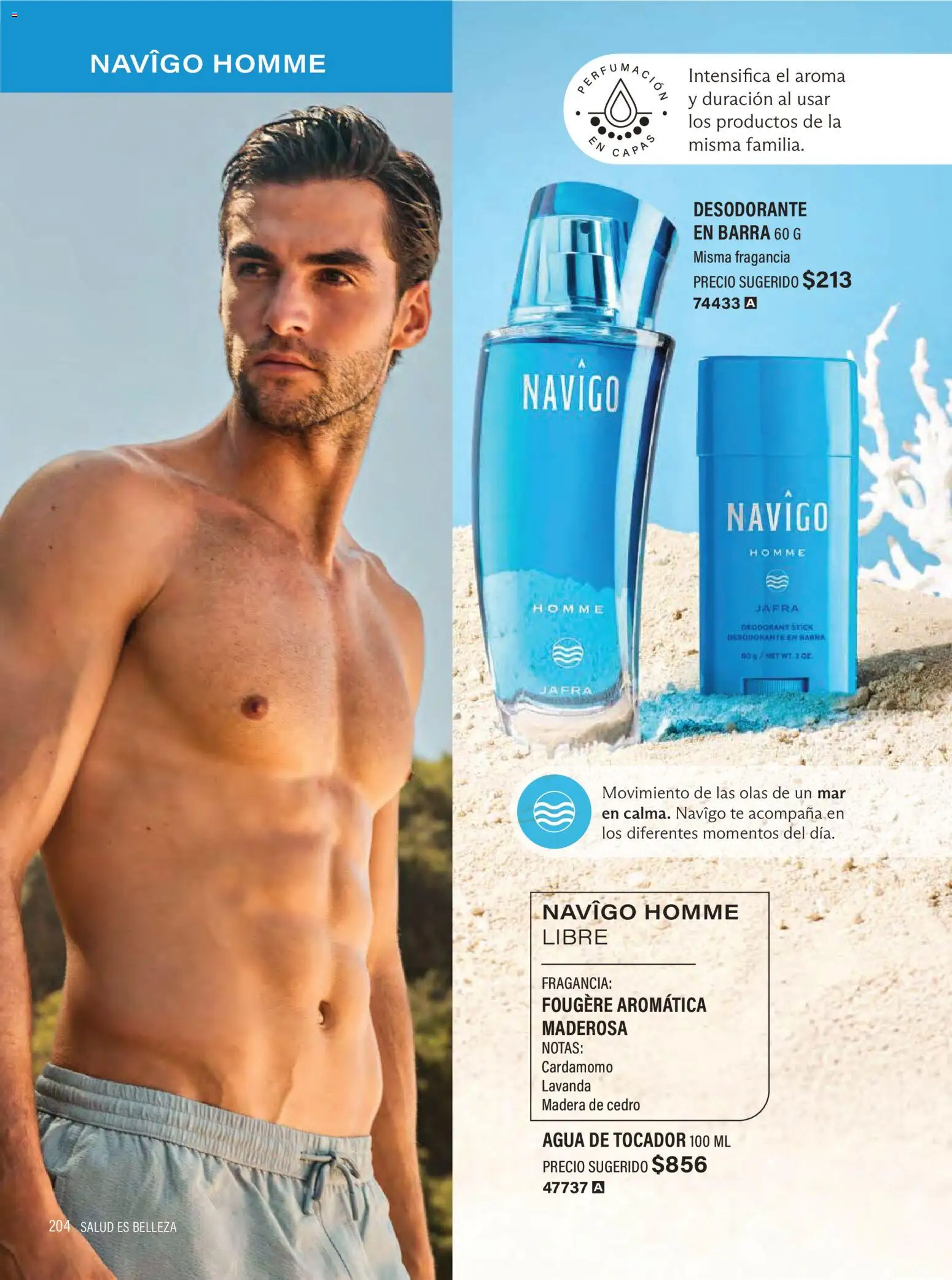 Nuevas ofertas de JAFRA válidas en toda la República Mexicana desde el 01.02.2026. ¡Encuentra las mejores ofertas en JAFRA catálogo Organizador de Ventas! | Página: 202 | Productos: Agua, Barra, Té, Fragancia