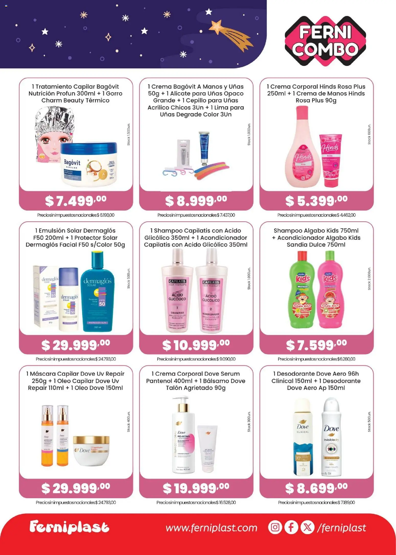 Ferniplast catálogo │ válido desde el 26.12.2025 | Página: 7 | Productos: Serum, Crema de manos, Emulsión, Desodorante