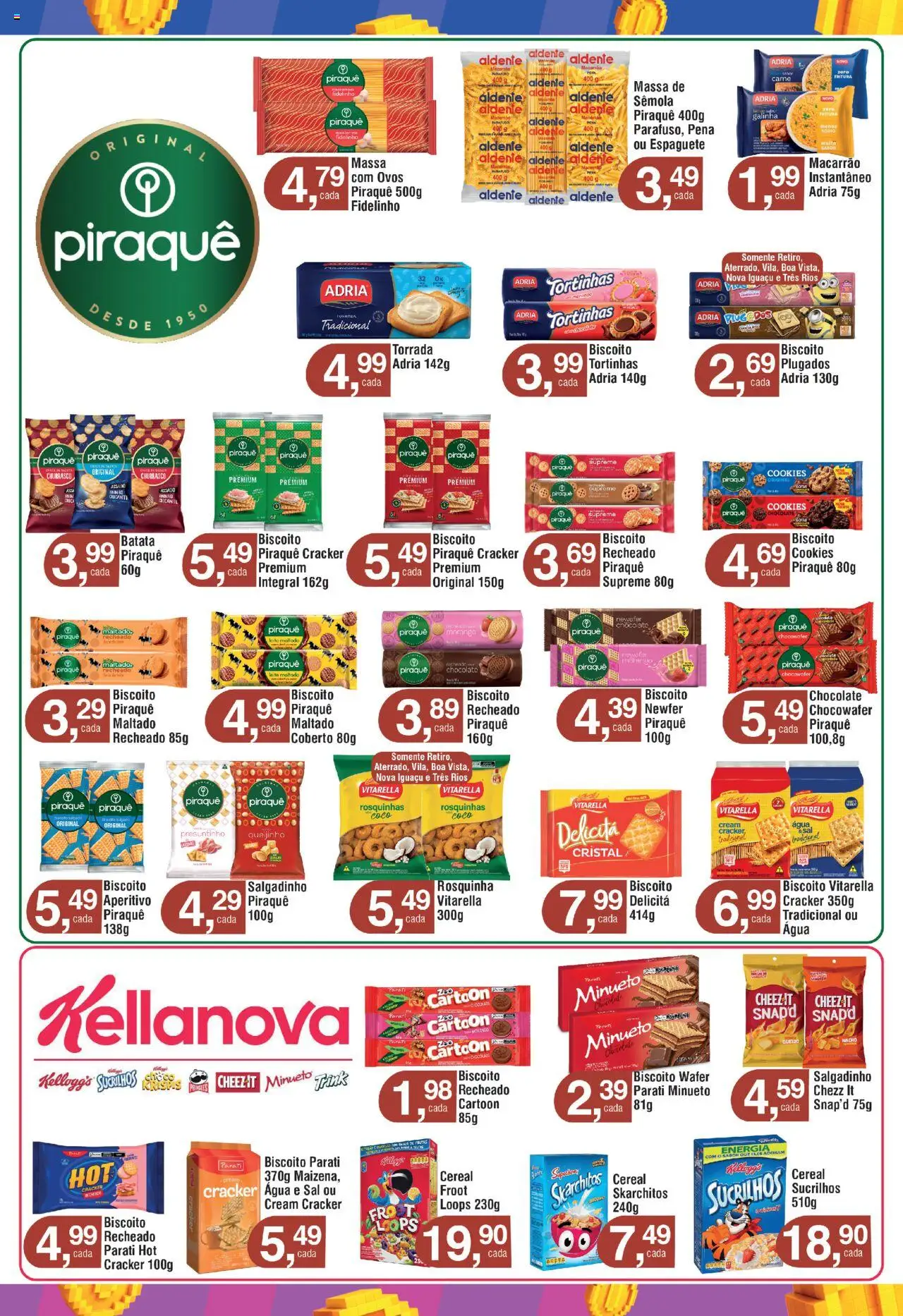 Royal Supermercados Folheto - válido de 18.08.2025 | Página: 10 | Produtos: Coco, Macarrão, Carne, Sal