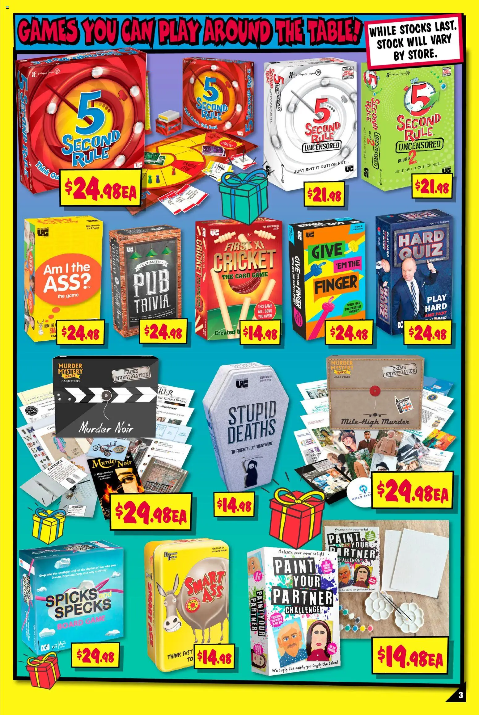 JB Hi-Fi catalogue - valid from 11.12.2025 | Page: 3 | Products: Table, Game