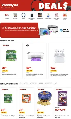 Preview of Staples weekly ads valid from 26.10.2025