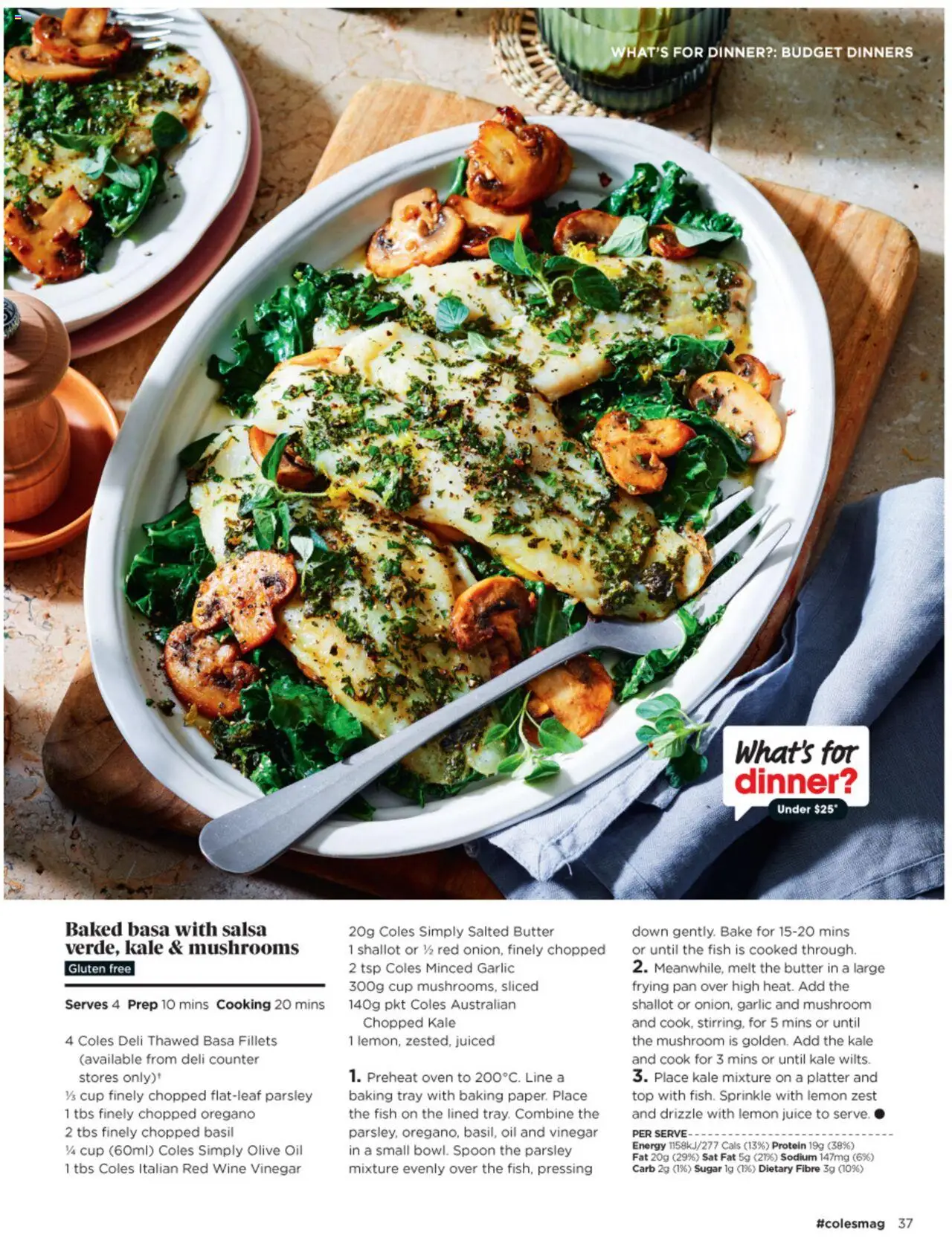 Coles catalogue - valid from 03.07.2025 | Page: 37 | Products: Wine, Fish, Salsa, Oven