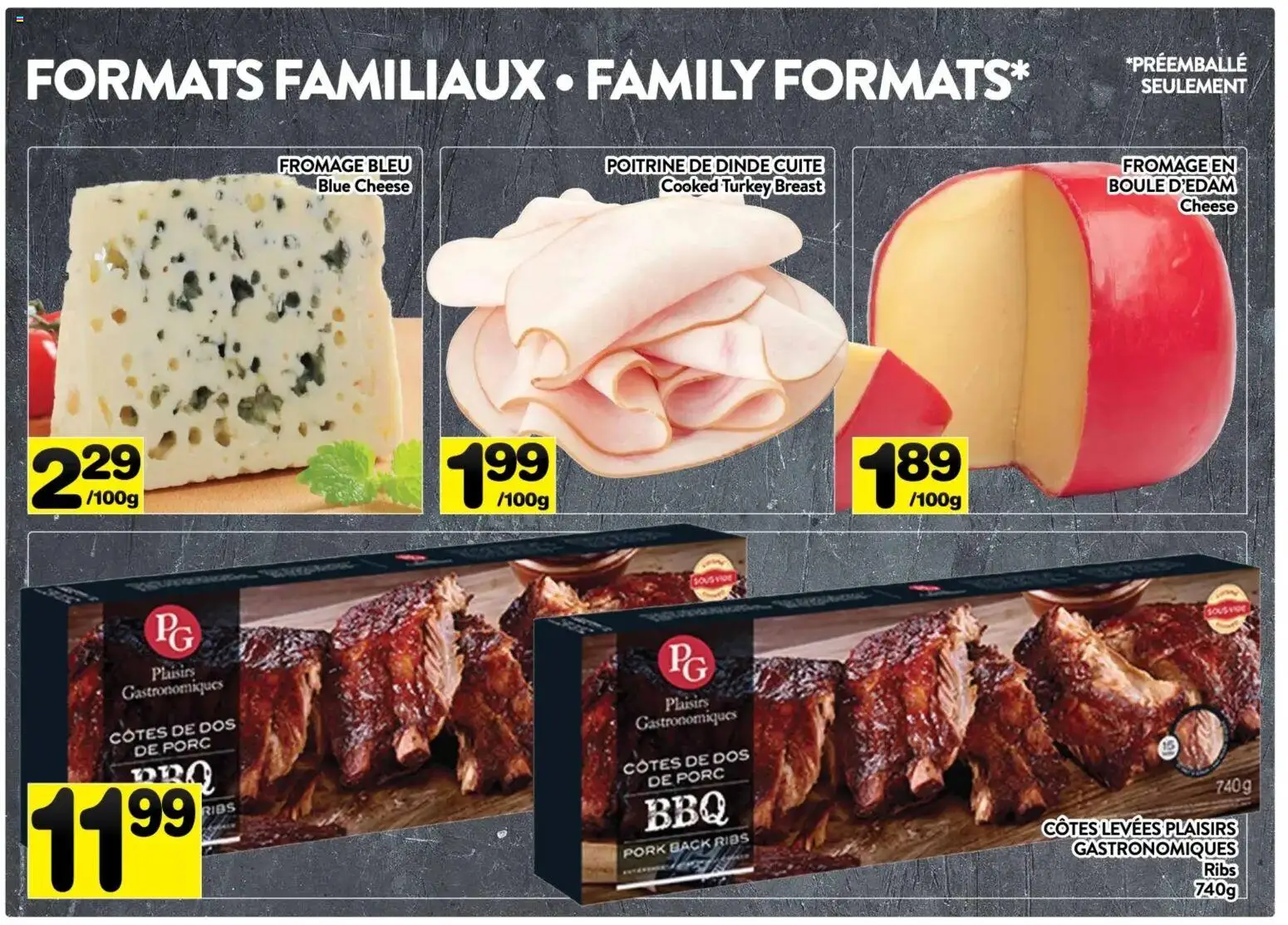 Pa Supermarché flyer valid from 03.11.2025 | Page: 11 | Products: Turkey, Cheese, Pork