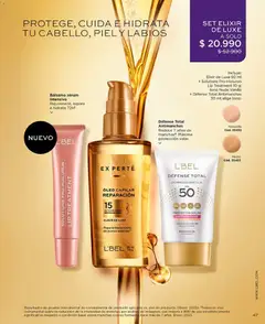 L'Bel Campaña 8 válido desde el 29.04.2026 | Página: 49 | Productos: Loción, Bálsamo, Protector solar, Sobre
