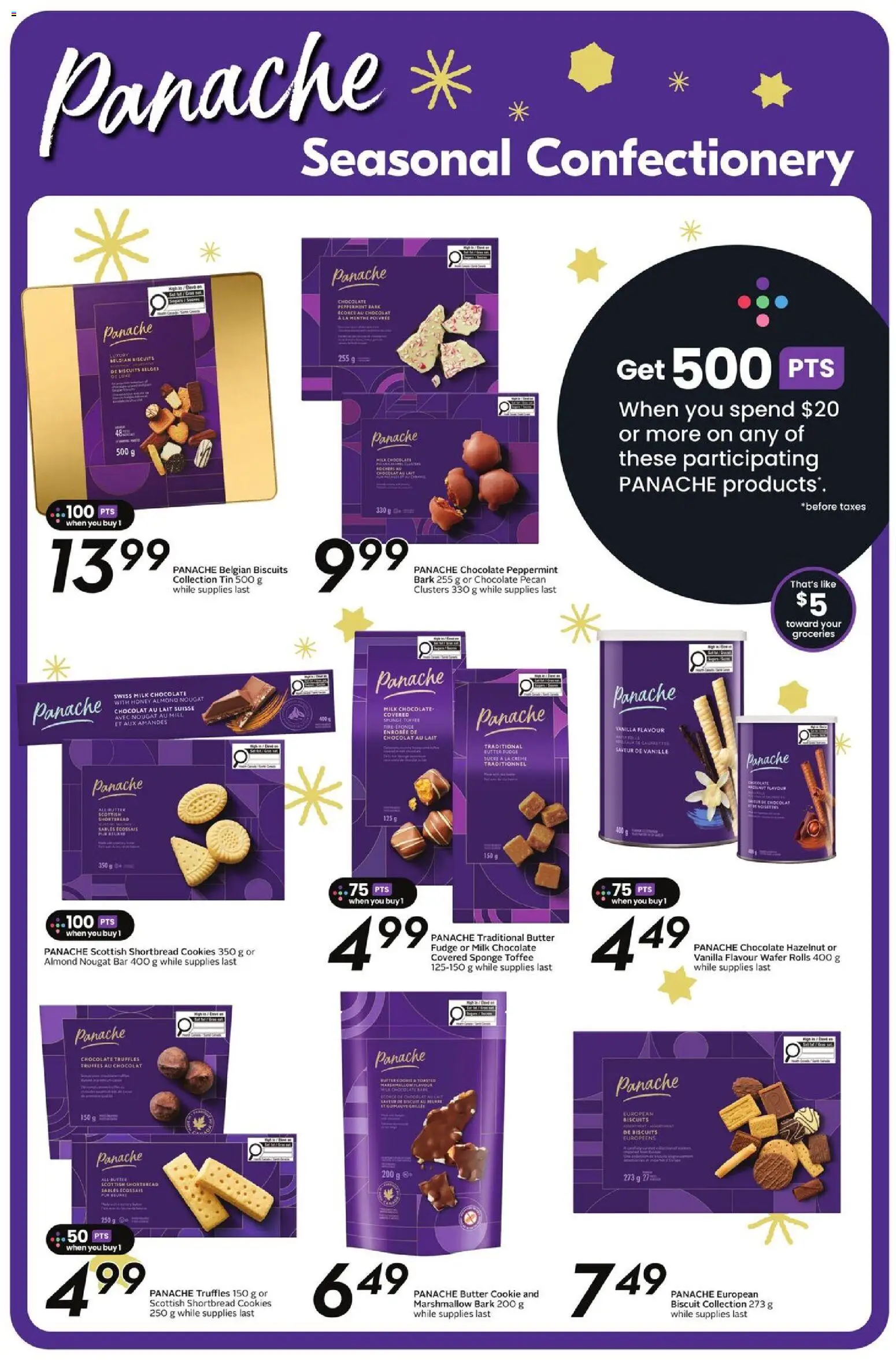 Sobeys flyer valid from 18.12.2025 | Page: 20 | Products: Cookies, Sponge, Milk, Chocolate