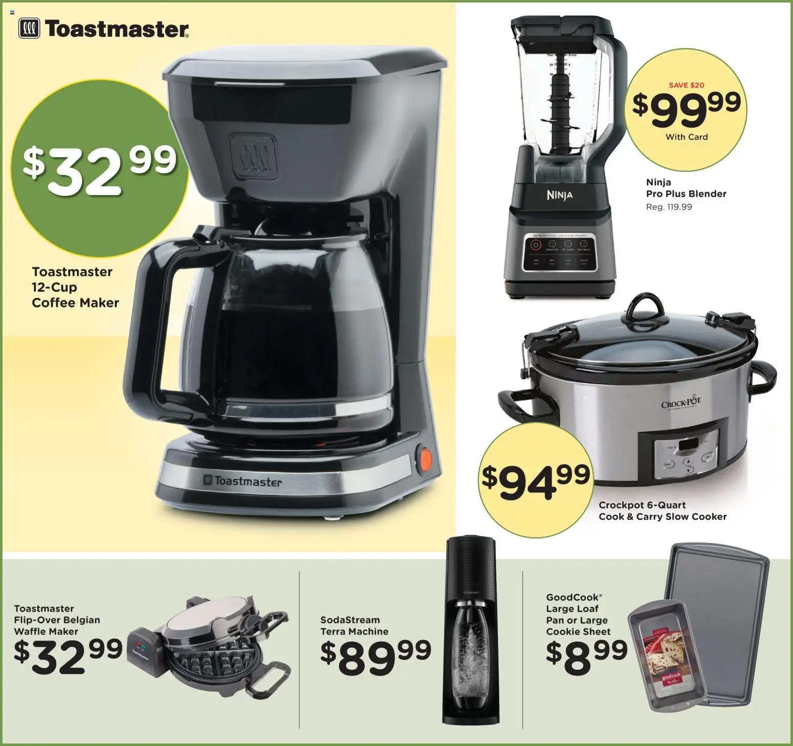 Fred Meyer Weekly Ad - valid from 22.04.2026 | Page: 3 | Products: Cooker, Coffee, Blender, Sheet