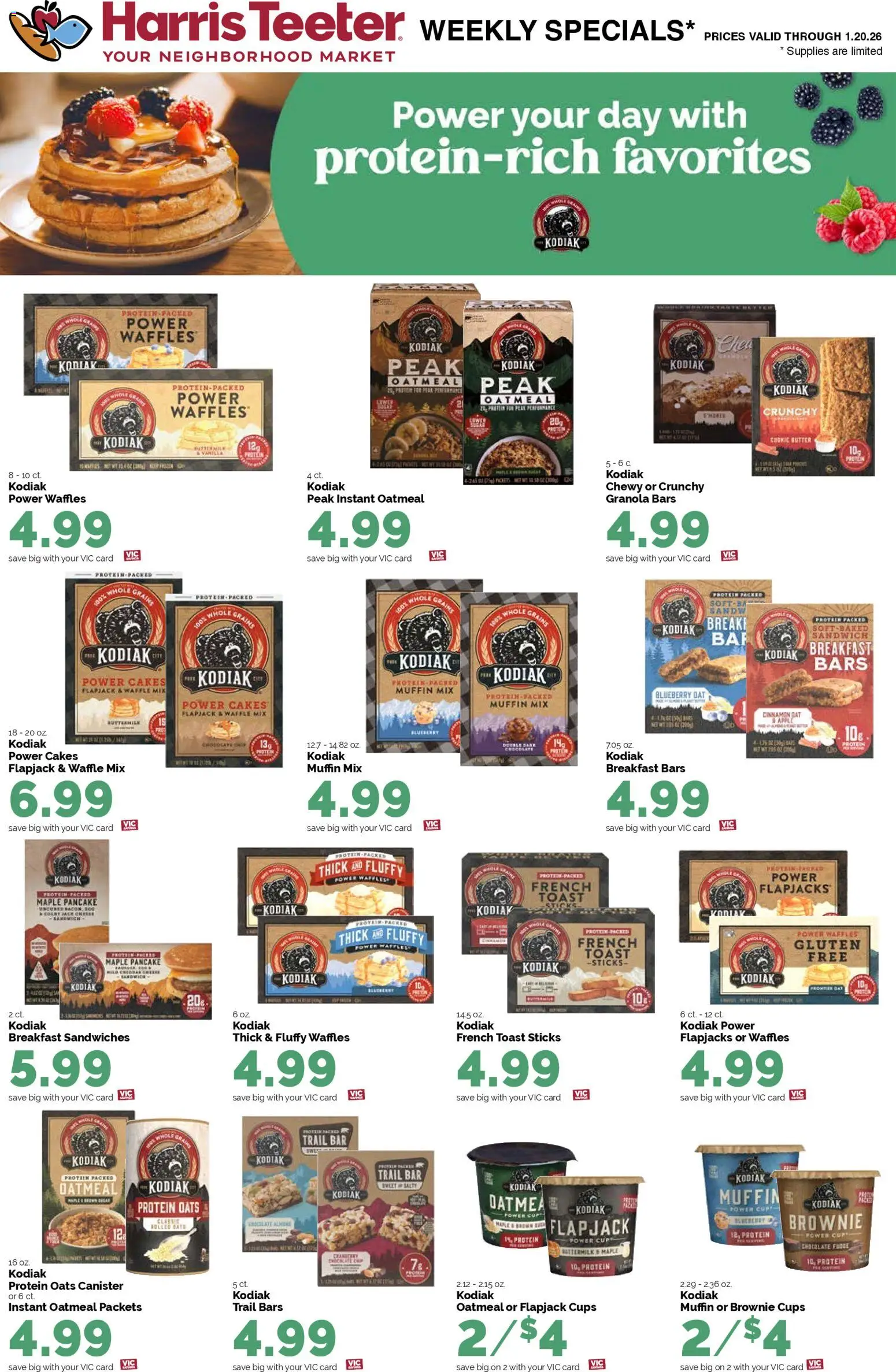 Harris Teeter Weekly Ad - valid from 14.01.2026 | Page: 14 | Products: Butter, Muffin