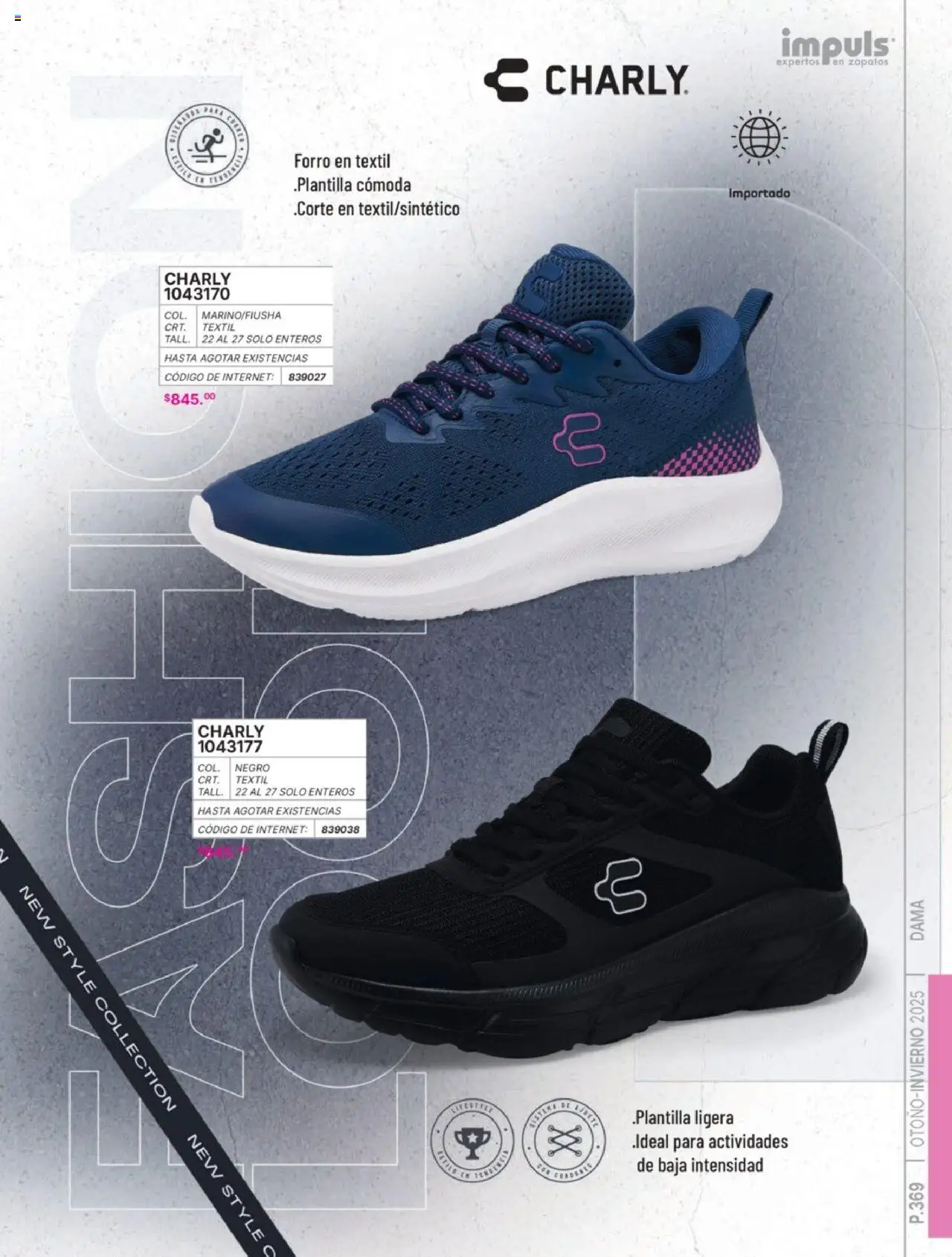 Nuevas ofertas de Impuls válidas en toda la República Mexicana desde el 07.07.2025. ¡Encuentra las mejores ofertas en Impuls catálogo Dama Otoño-Invierno 2025! | Página: 371 | Productos: Zapatos