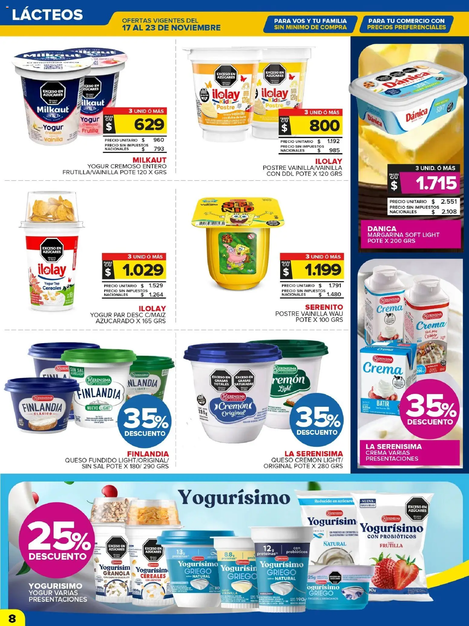 Carrefour Maxi catálogo │ válido desde el 17.11.2025 | Página: 10 | Productos: Top, Frutilla, Arándanos, Yogur