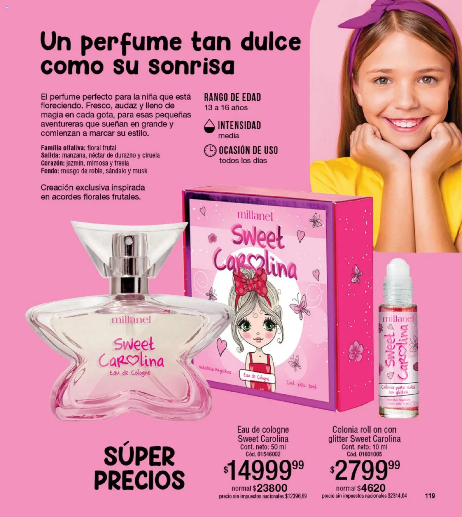 Millanel - Catálogo │ válido desde el 02.02.2026 | Página: 143 | Productos: Perfume, Durazno, Glitter