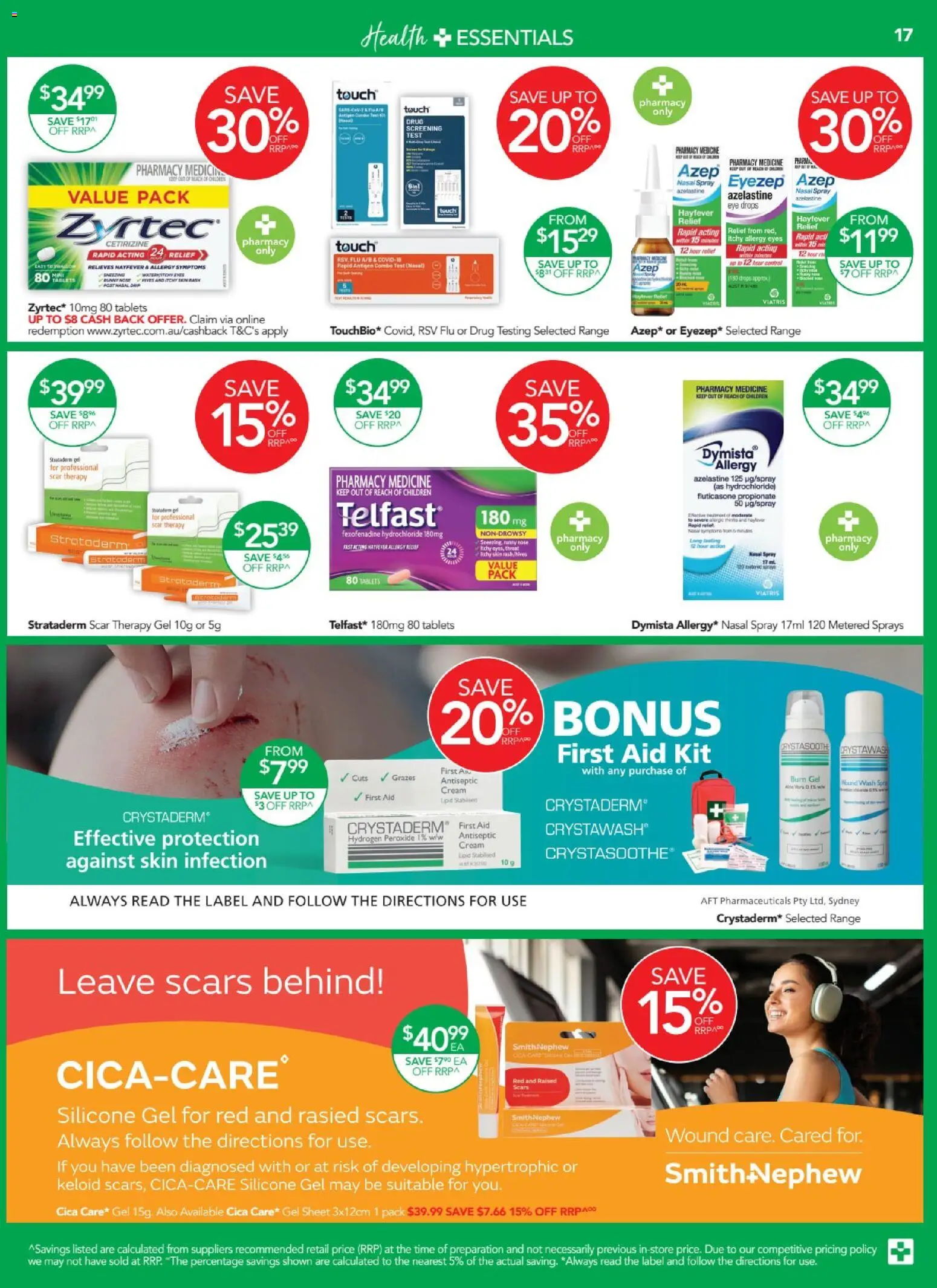 Terry White catalogue - valid from 23.10.2025 | Page: 17 | Products: Cream, Nasal spray, Runny nose, Tablets