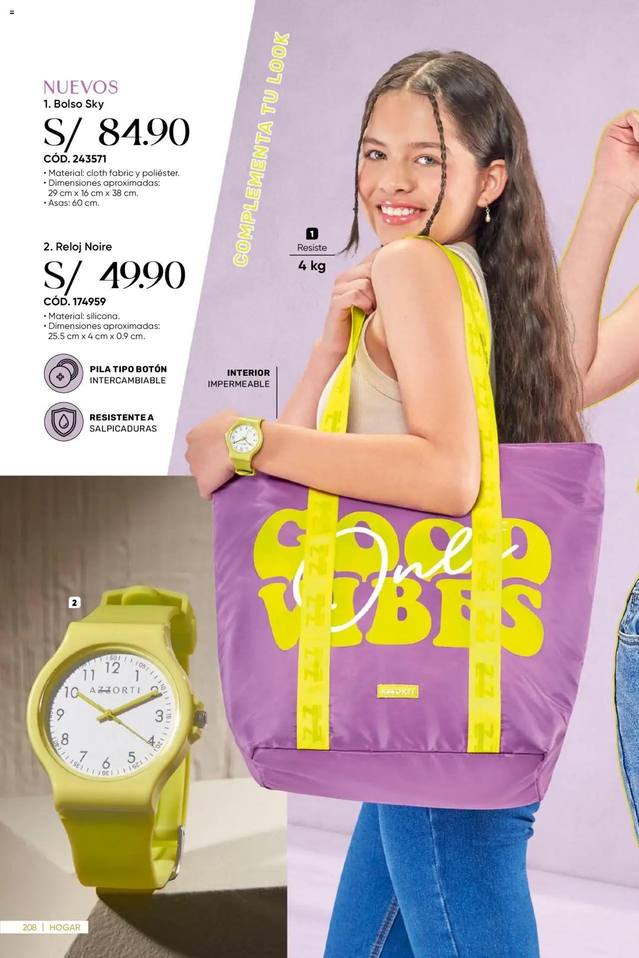 Catálogo Azzorti válido desde 15.09.2025 | Página: 212 | Productos: Bolso, Reloj