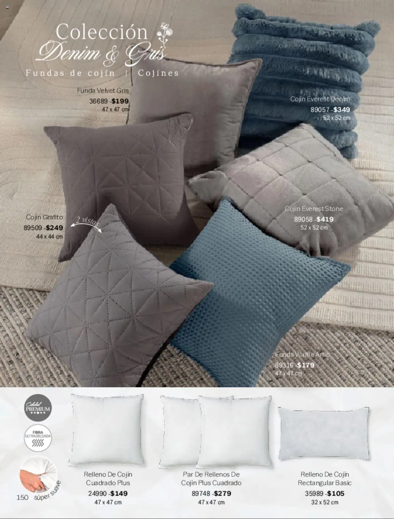 Nuevas ofertas de Vianney válidas en toda la República Mexicana desde el 07.03.2025. ¡Encuentra las mejores ofertas en Vianney catálogo Primavera! | Página: 152 | Productos: Funda