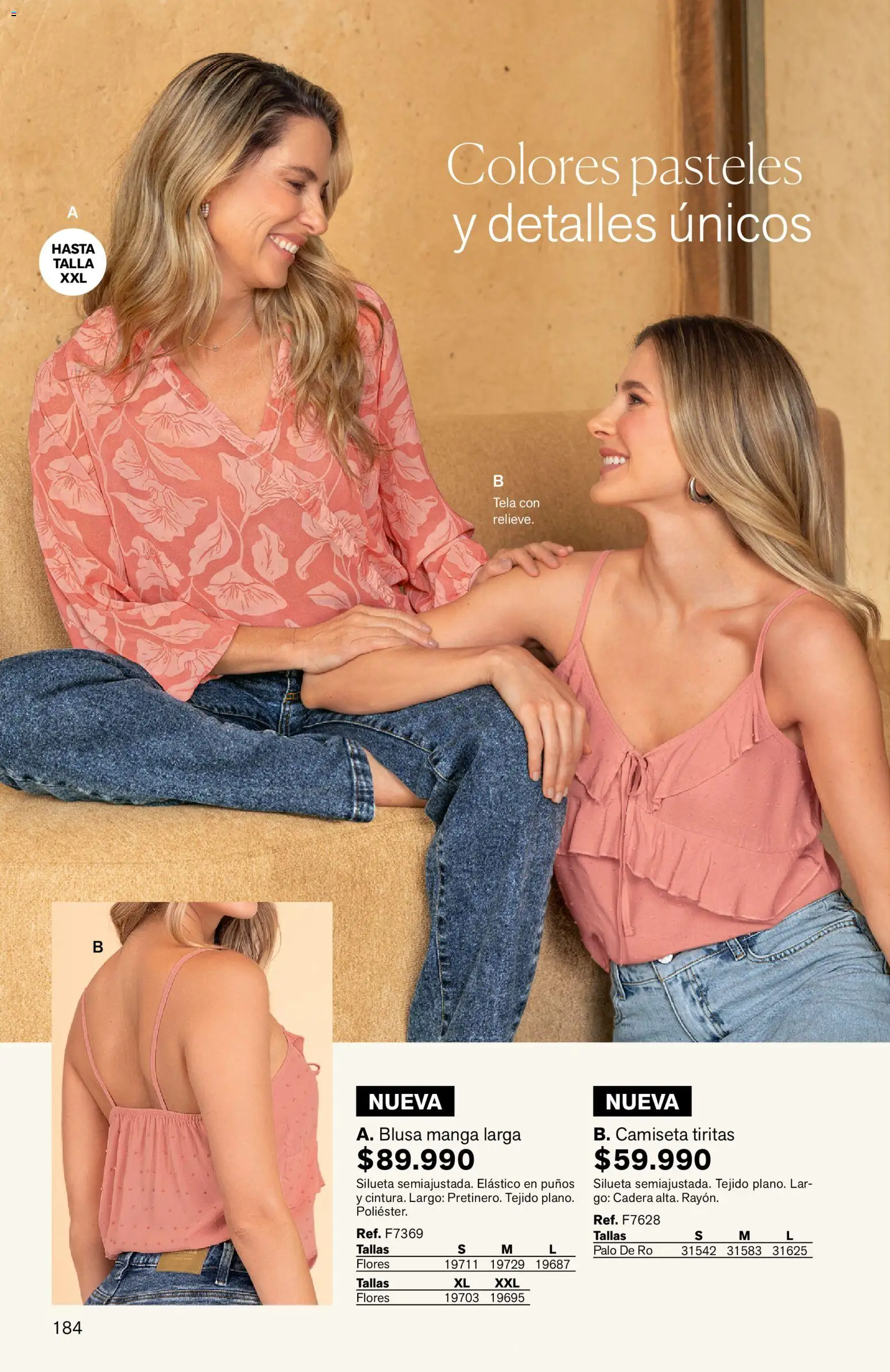 Leonisa revista - valida desde el 03.04.2026 | Página: 184 | Productos: Camiseta, Blusa