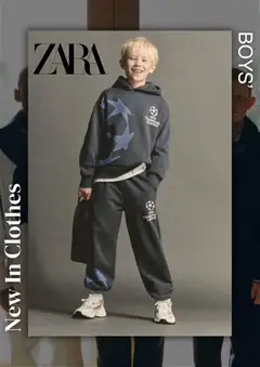 Vista previa de Zara catálogo Boys, nuevo folleto de la tienda, válido en México a partir del 06.12.2025