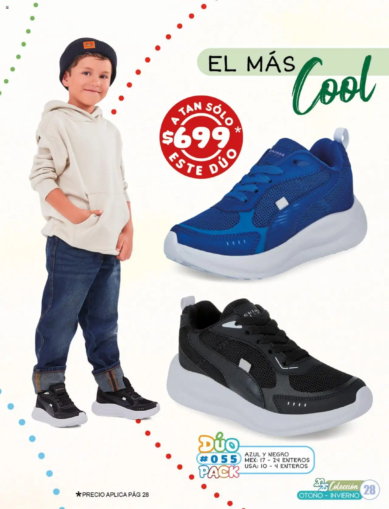 Nuevas ofertas de Cklass válidas en toda la República Mexicana desde el 14.07.2025. ¡Encuentra las mejores ofertas en Cklass catálogo Kids Nino! | Página: 29