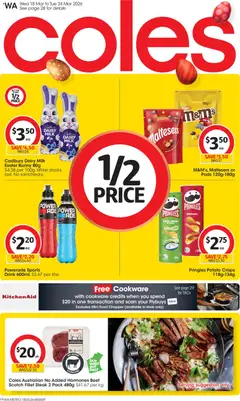 Preview of Coles catalogue WA - valid from 18.03.2026