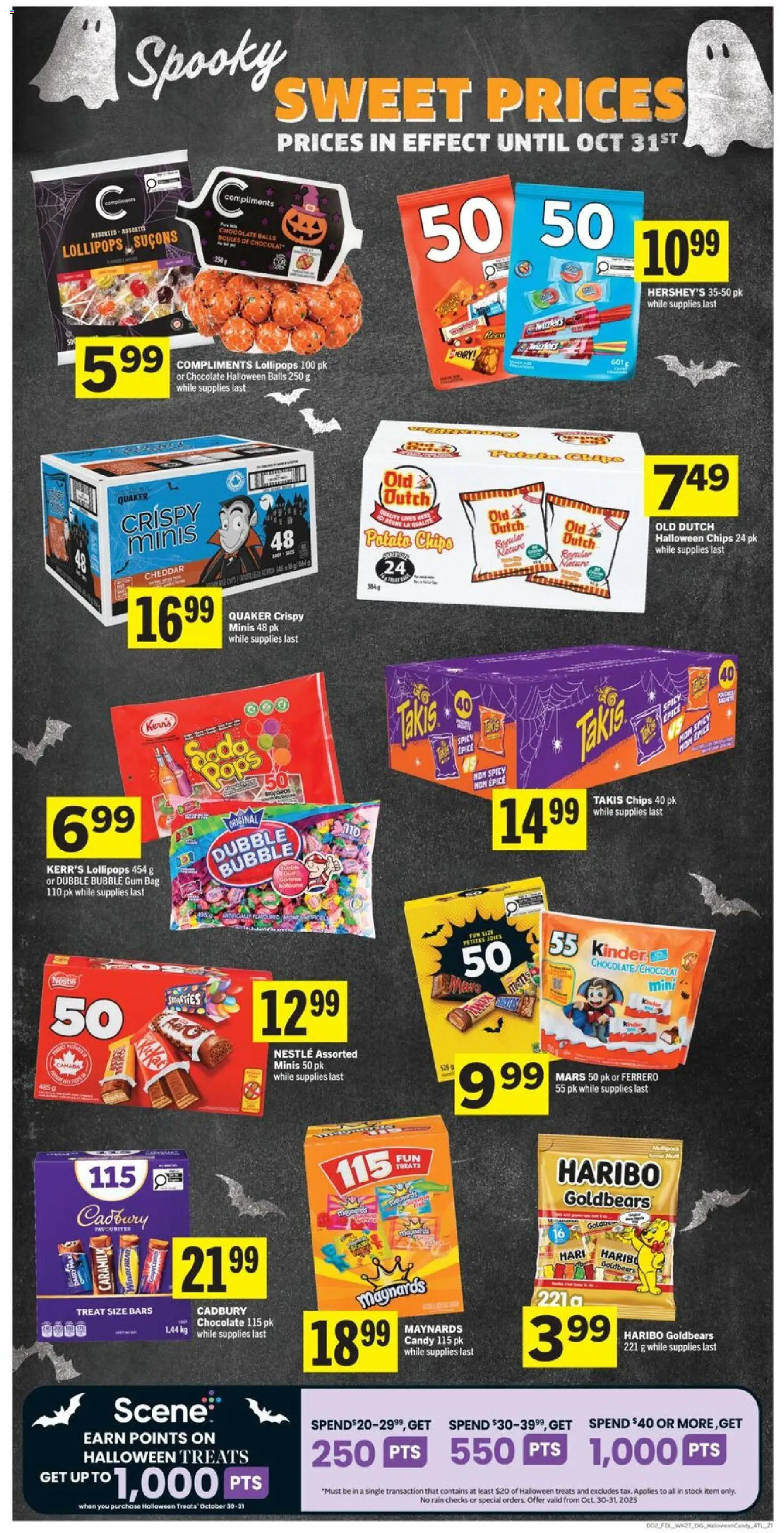 Foodland flyer valid from 30.10.2025 | Page: 7 | Products: Chips, Bag, Chocolate
