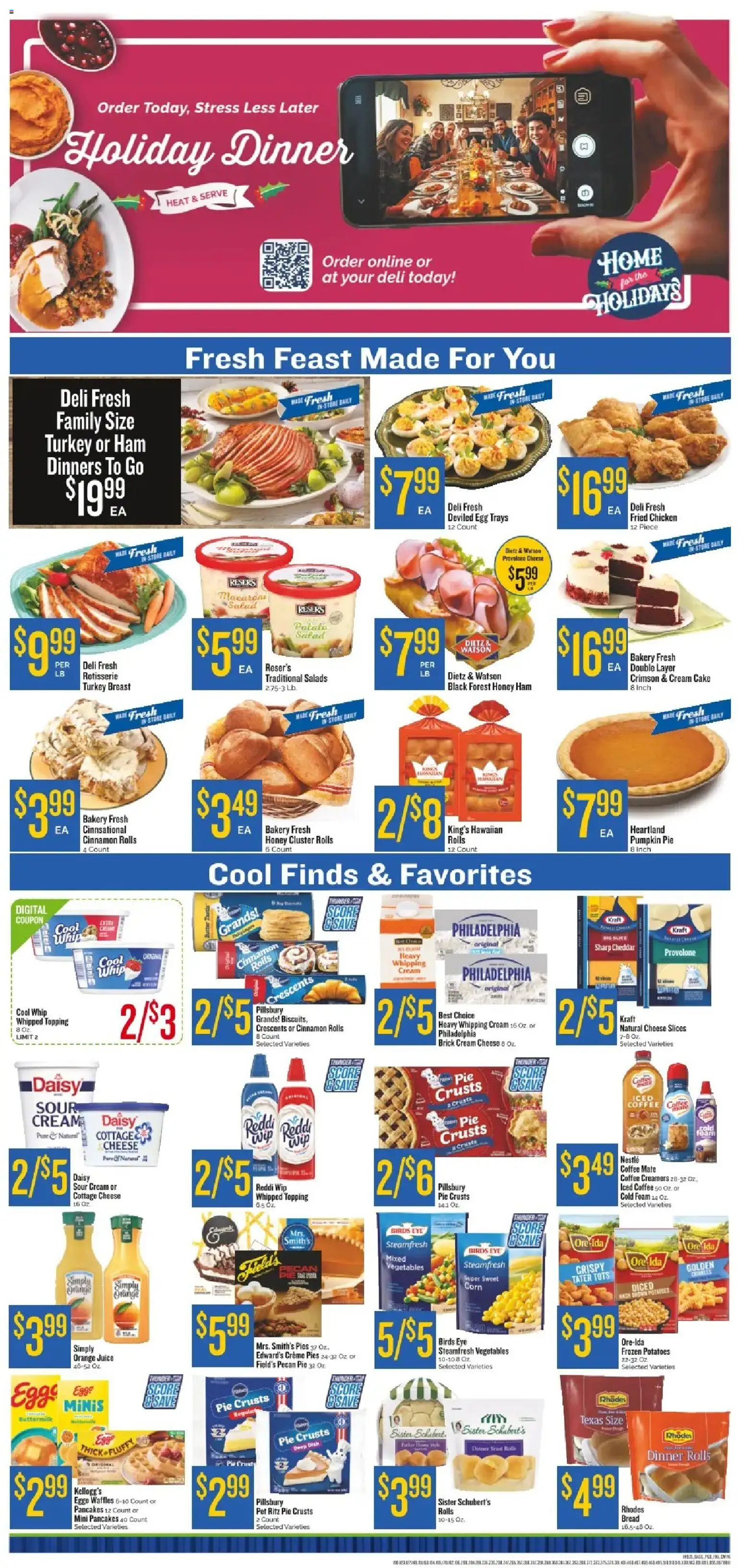 Homeland Weekly Ad - valid from 19.11.2025 | Page: 3 | Products: Bakery, Juice, Sour cream, Cream