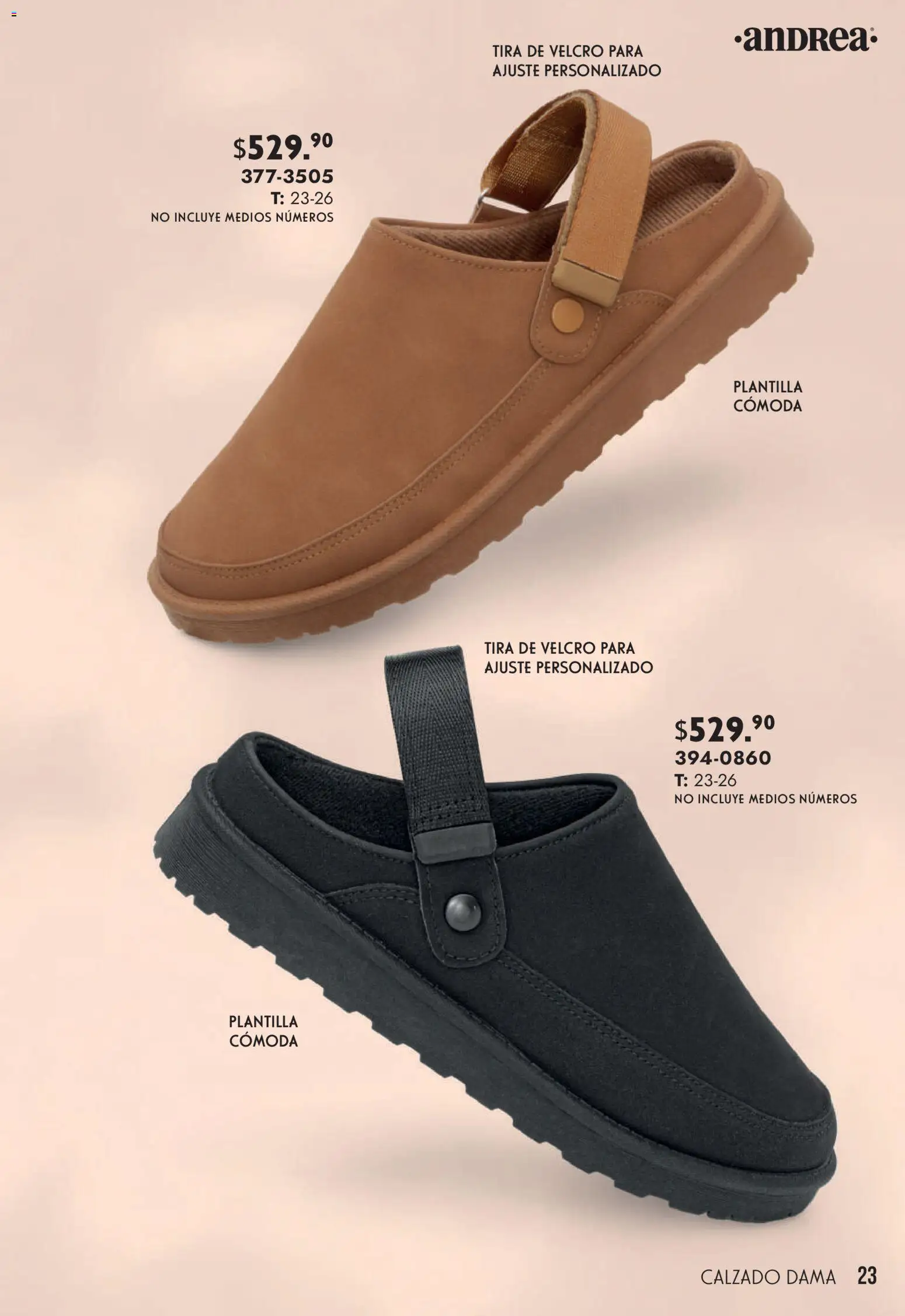 Nuevas ofertas de Andrea válidas en toda la República Mexicana desde el 22.03.2026. ¡Encuentra las mejores ofertas en Andrea catálogo Avances de Verano! | Página: 23