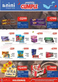 Vista previa NINI Mayorista - Ofertas válido desde el 25.03.2026 | Página: 29 | Productos: Gomitas, Chicles, Leche, Golosinas