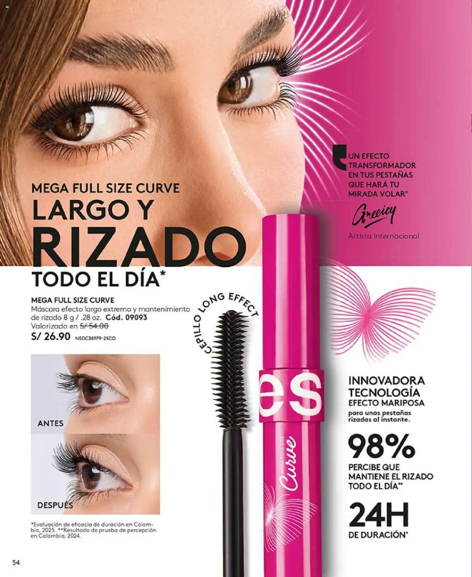 Catálogo Ésika válido desde 18.12.2025 | Página: 54 | Productos: Máscara