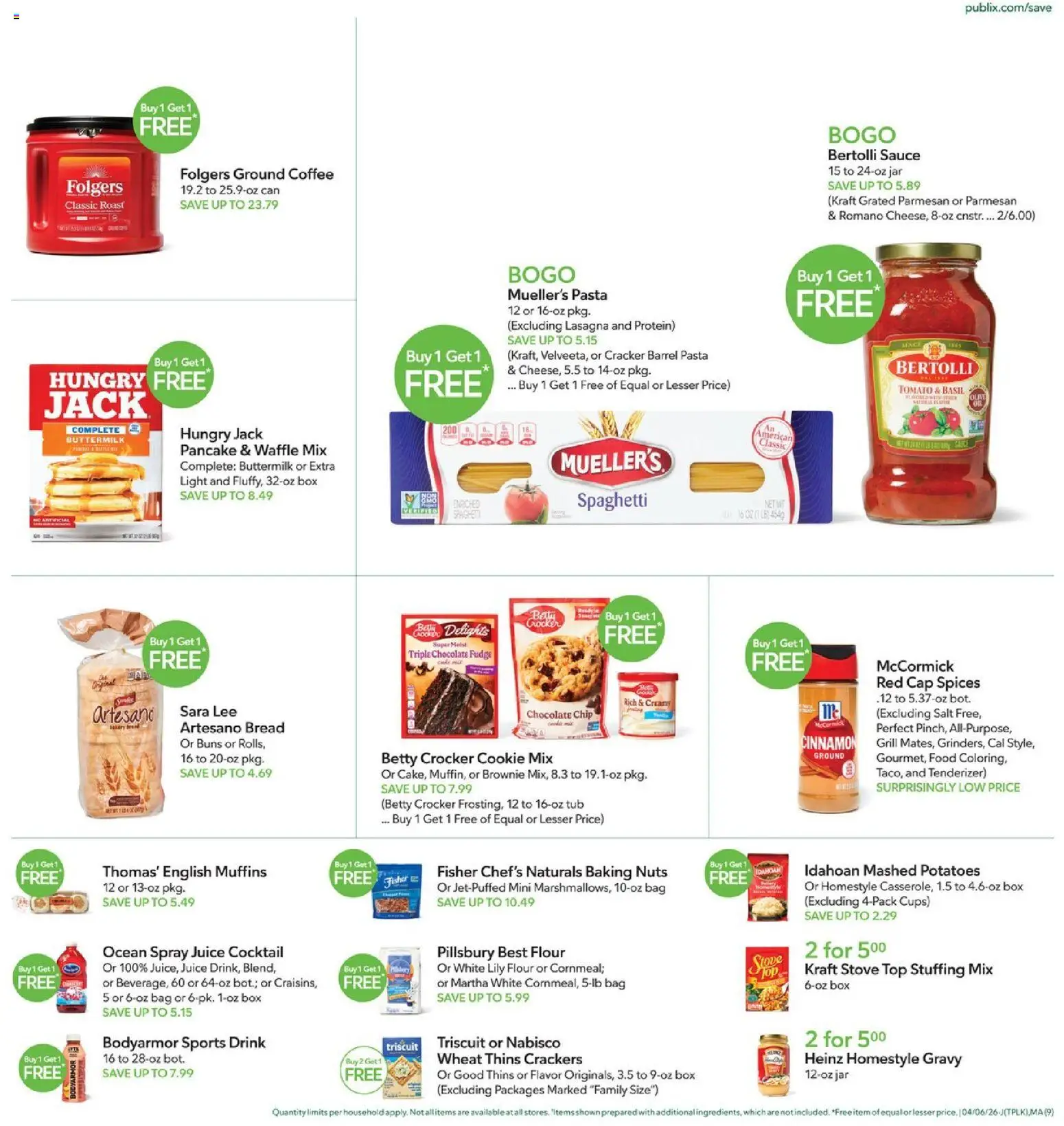 Publix - Leaflet - valid from 06.04.2026 | Page: 9 | Products: Spices, Salt, Cap, Stove