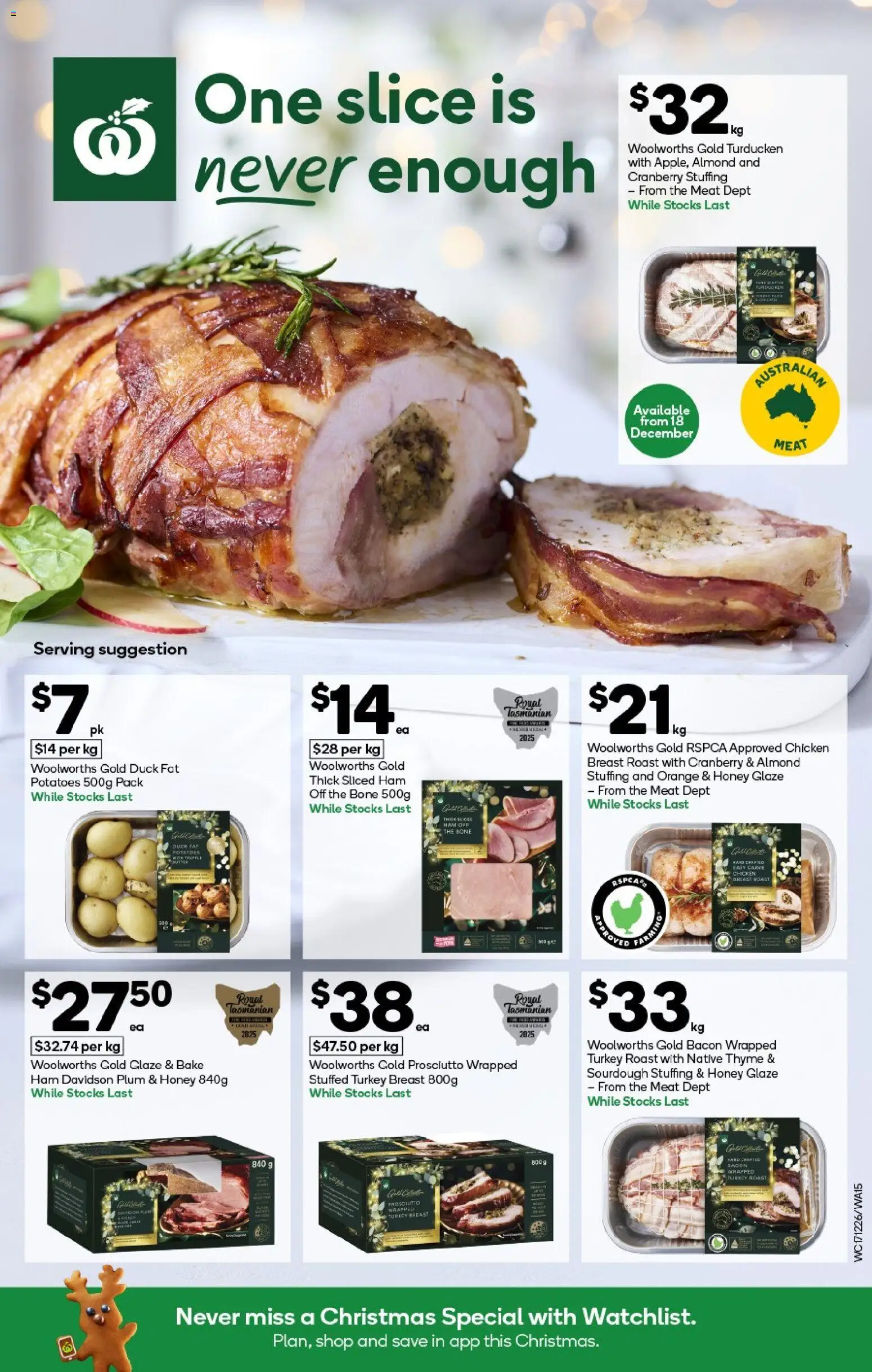 Woolworths catalogue - valid from 17.12.2025 | Page: 15 | Products: Native, Meat, Potatoes, Turkey