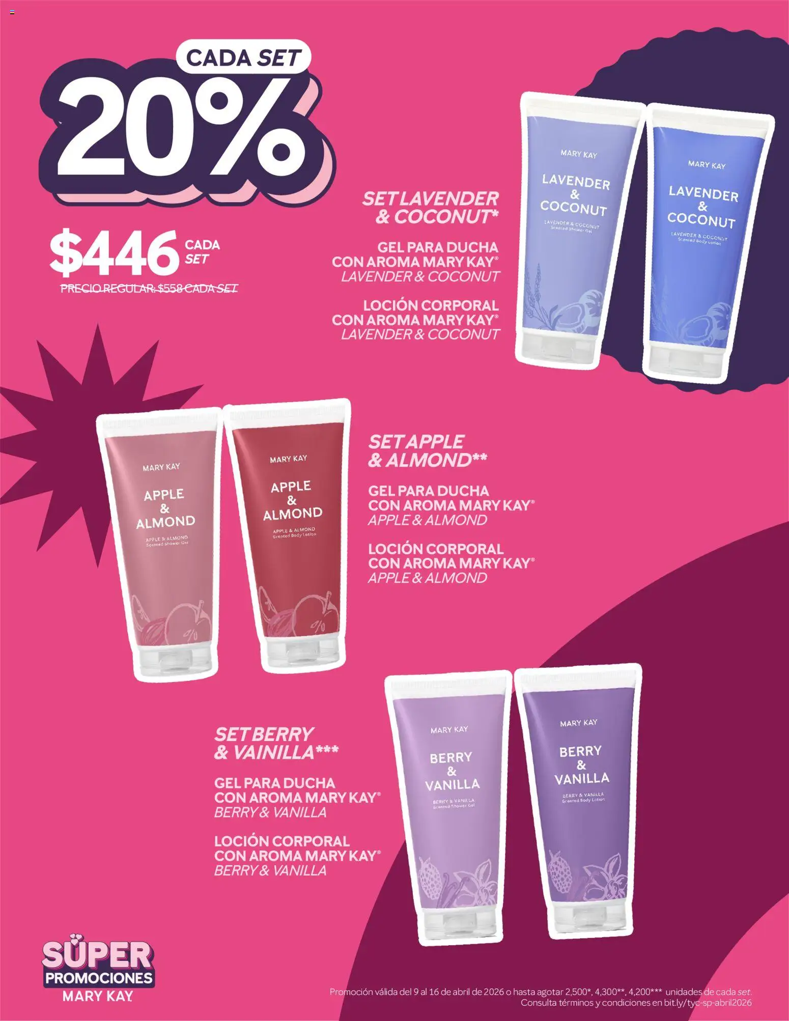 Nuevas ofertas de Mary Kay válidas en toda la República Mexicana desde el 09.04.2026. ¡Encuentra las mejores ofertas en Catálogo Mary Kay Mayo 2026! | Página: 4 | Productos: Loción, Body