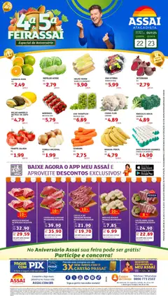 Encarte Assaí Atacadista - GO - Pré-Visualização do folheto da loja Assaí Atacadista, válido de 22.10.2025
