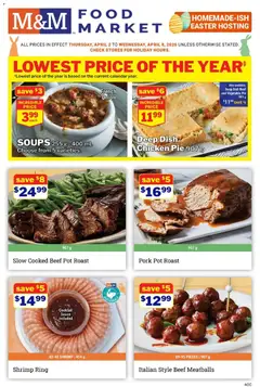 Preview of M&M Food Market weekly flyer / circulaire from shop M&M Food Market valid from 02.04.2026