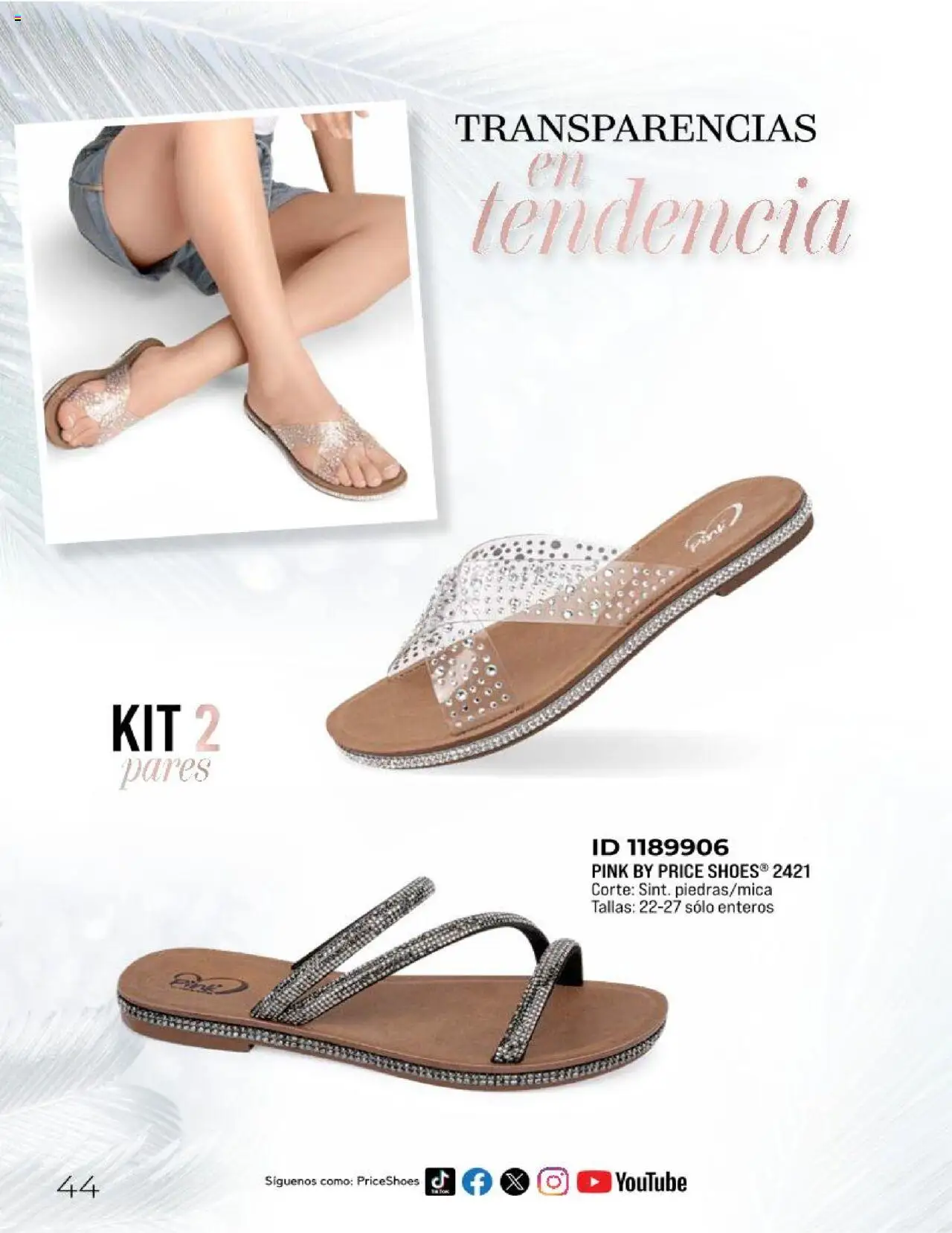 Nuevas ofertas de Price Shoes válidas en toda la República Mexicana desde el 11.03.2025. ¡Encuentra las mejores ofertas en Price Shoes catálogo Sandalias Kits 2025! | Página: 44