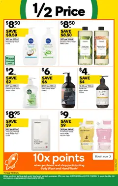 Preview of Woolworths catalogue  - valid from 08.04.2026 | Page: 7 | Products: Bath, Tangerine, Lime, Hand wash