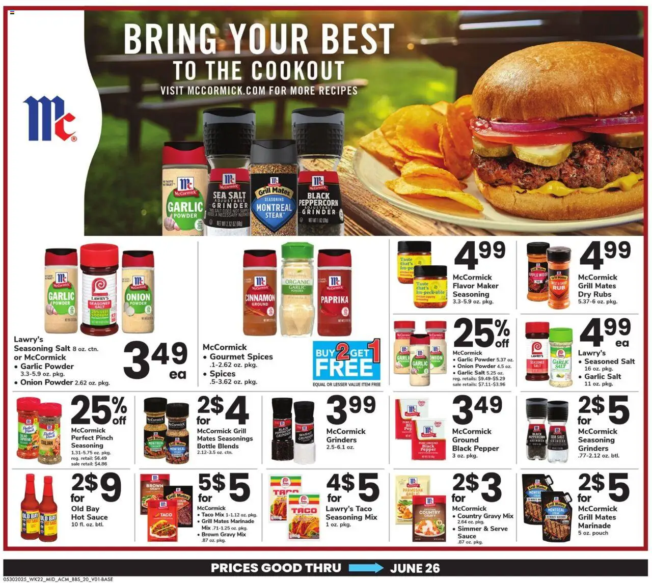 Acme Big Book of Savings - valid from 30.05.2025 | Page: 20 | Products: Spices, Sauce, Pepper, Grill